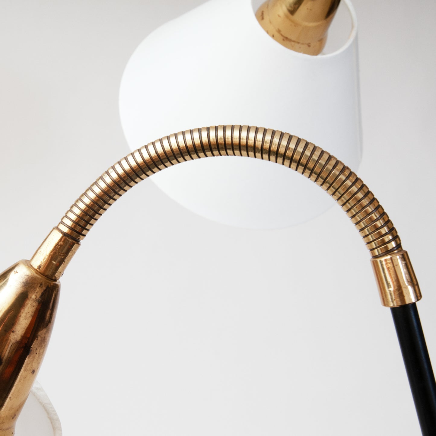 Three-armed floor lamp