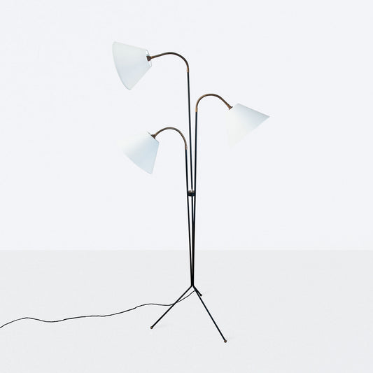 Three armed floor lamp