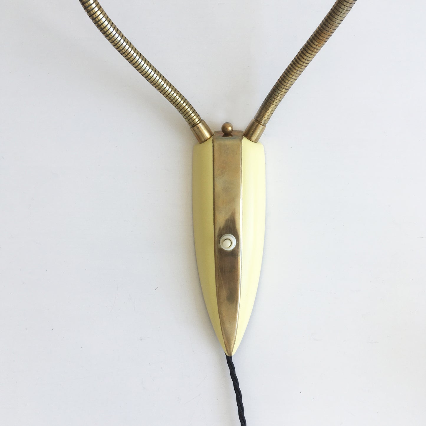 Pair of adjustable wall lamps