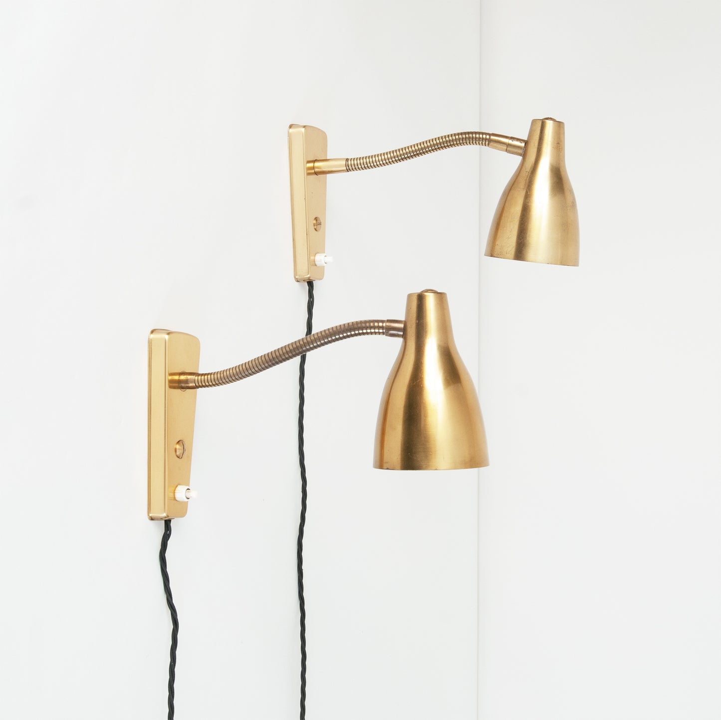 Pair of wall lamps
