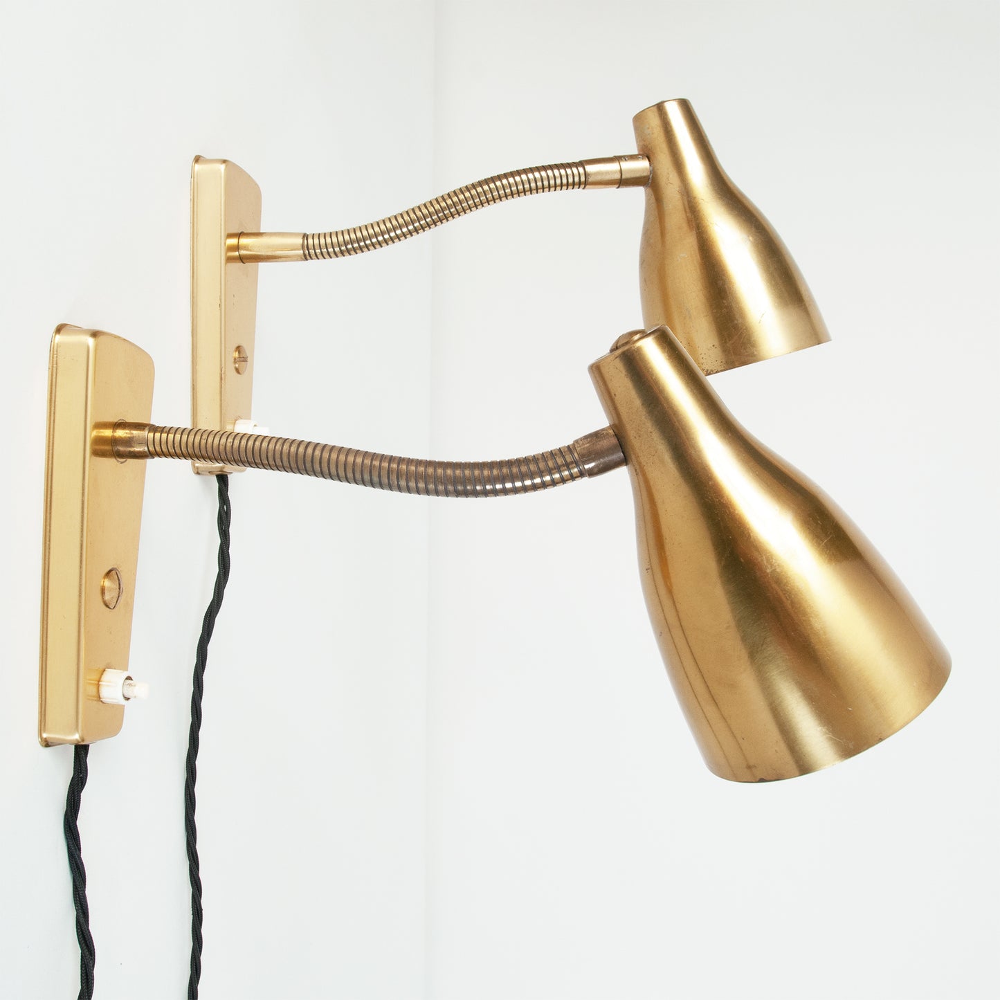 Pair of wall lamps