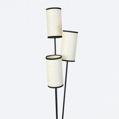 3-shades floor lamp