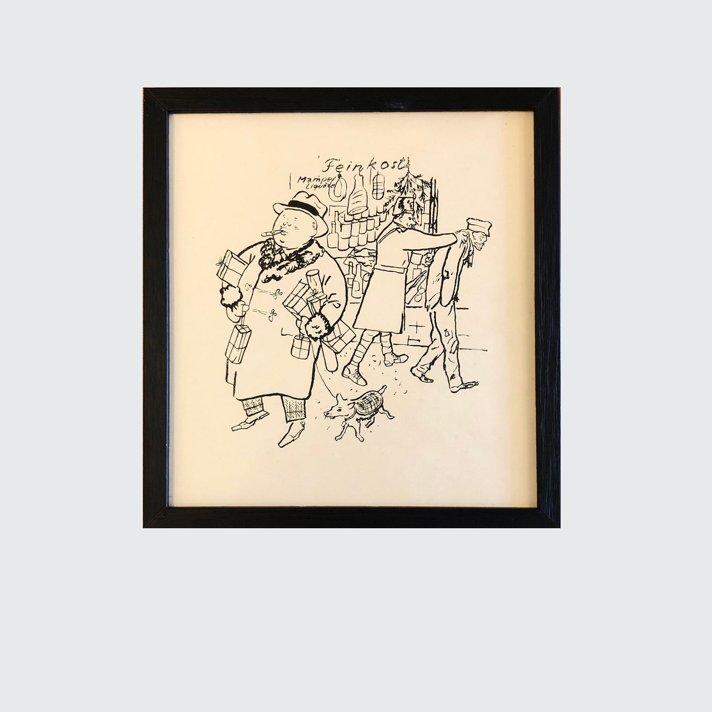 Set of 8 prints after George Grosz